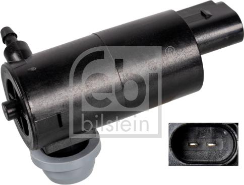 Febi Bilstein 109283 - Pompa acqua lavaggio, Pulizia cristalli www.autoricambit.com