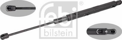 Febi Bilstein 103848 - Ammortizzatore pneumatico, Cofano motore www.autoricambit.com