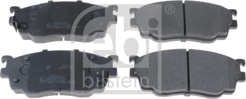 Febi Bilstein 116405 - Kit pastiglie freno, Freno a disco www.autoricambit.com