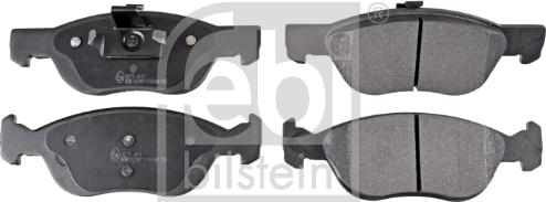 Febi Bilstein 116050 - Kit pastiglie freno, Freno a disco www.autoricambit.com