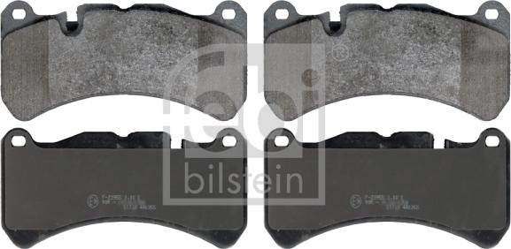 Febi Bilstein 116138 - Kit pastiglie freno, Freno a disco www.autoricambit.com