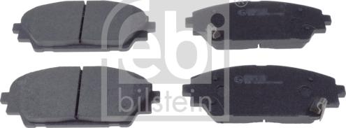 Febi Bilstein 116323 - Kit pastiglie freno, Freno a disco www.autoricambit.com