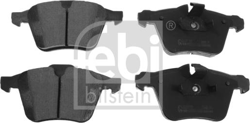 Febi Bilstein 116374 - Kit pastiglie freno, Freno a disco www.autoricambit.com