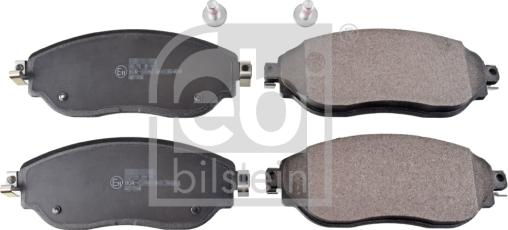 Febi Bilstein 116286 - Kit pastiglie freno, Freno a disco www.autoricambit.com