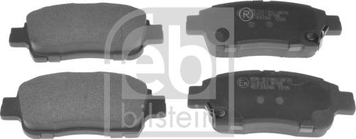 Febi Bilstein 116271 - Kit pastiglie freno, Freno a disco www.autoricambit.com