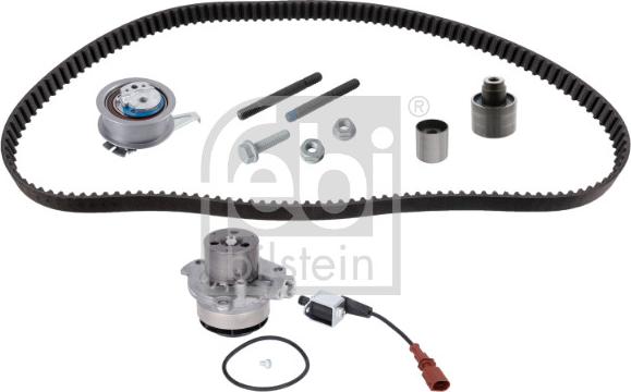 Febi Bilstein 186650 - Pompa acqua + Kit cinghie dentate www.autoricambit.com