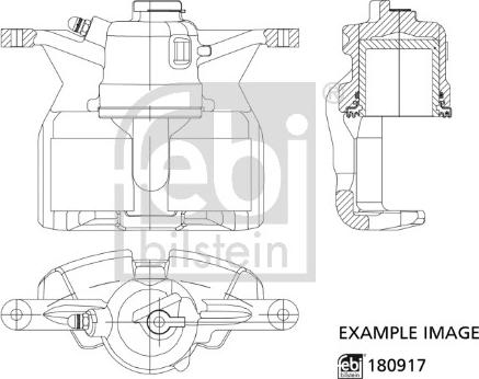 Febi Bilstein 180917 - Pinza freno www.autoricambit.com