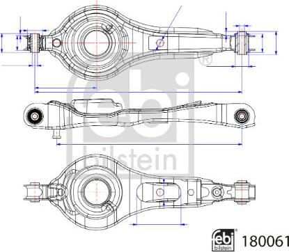 Febi Bilstein 180061 - Sospensione a ruote indipendenti www.autoricambit.com