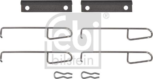 Febi Bilstein 181918 - Kit accessori, Pastiglia freno www.autoricambit.com