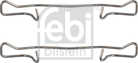 Febi Bilstein 181499 - Kit accessori, Pastiglia freno www.autoricambit.com