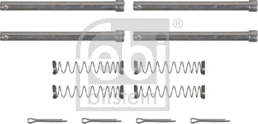 Febi Bilstein 181863 - Kit accessori, Pastiglia freno www.autoricambit.com