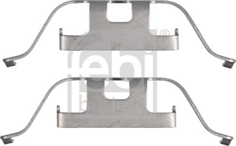 Febi Bilstein 182000 - Kit accessori, Pastiglia freno www.autoricambit.com