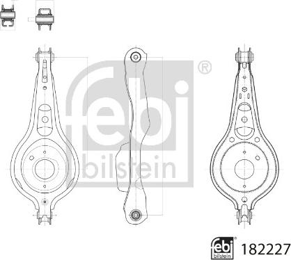 Febi Bilstein 182227 - Sospensione a ruote indipendenti www.autoricambit.com