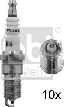 Febi Bilstein 13438 - Candela accensione www.autoricambit.com