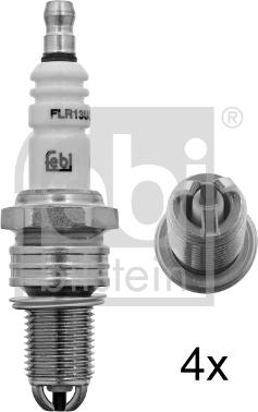 Febi Bilstein 13508 - Candela accensione www.autoricambit.com