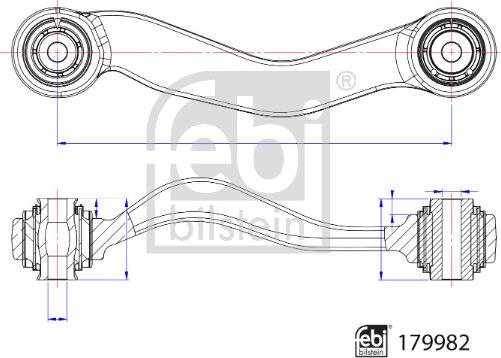 Febi Bilstein 179982 - Sospensione a ruote indipendenti www.autoricambit.com