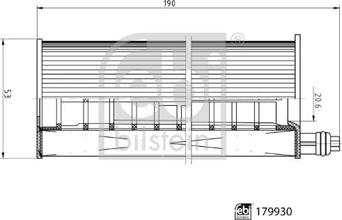 Febi Bilstein 179930 - Filtro olio www.autoricambit.com
