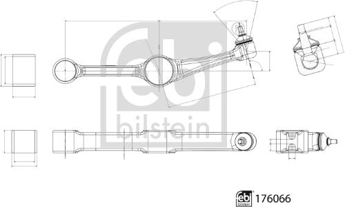 Febi Bilstein 176066 - Sospensione a ruote indipendenti www.autoricambit.com