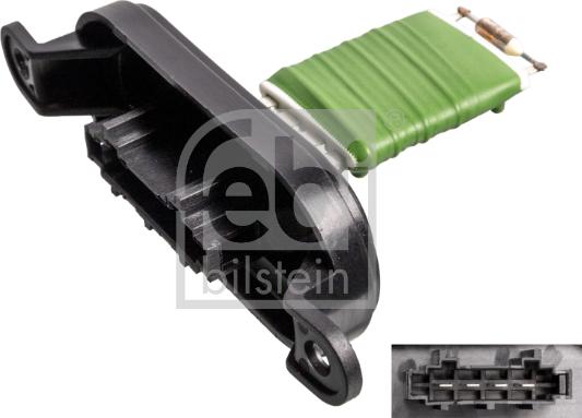 Febi Bilstein 176299 - Resistenza, Ventilatore abitacolo www.autoricambit.com