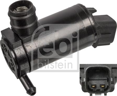 Febi Bilstein 170368 - Pompa acqua lavaggio, Pulizia cristalli www.autoricambit.com