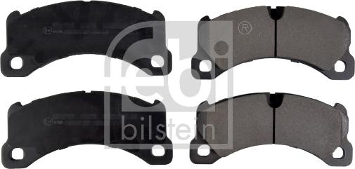 Febi Bilstein 173742 - Kit pastiglie freno, Freno a disco www.autoricambit.com