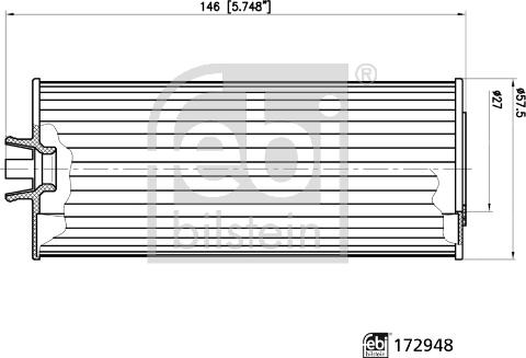 Febi Bilstein 172948 - Filtro olio www.autoricambit.com