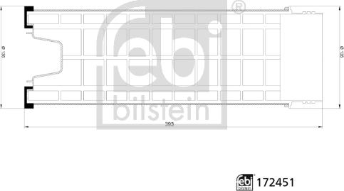 Febi Bilstein 172451 - Filtro aria www.autoricambit.com