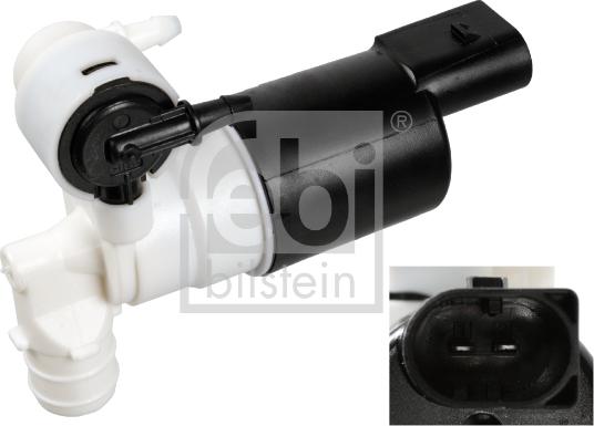 Febi Bilstein 172027 - Pompa acqua lavaggio, Pulizia cristalli www.autoricambit.com