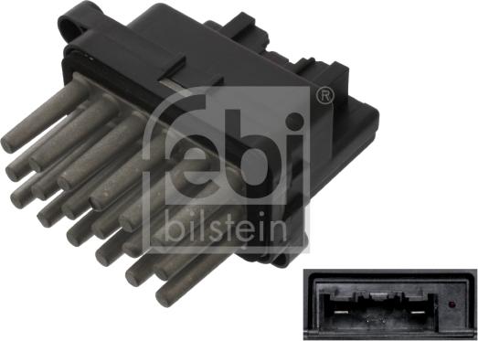 Febi Bilstein 38645 - Resistenza, Ventilatore abitacolo www.autoricambit.com