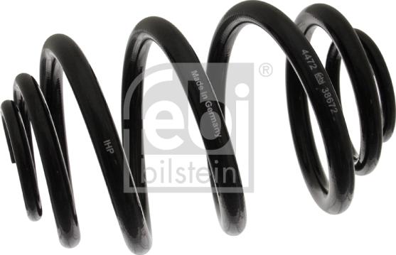 Febi Bilstein 38672 - Molla autotelaio www.autoricambit.com