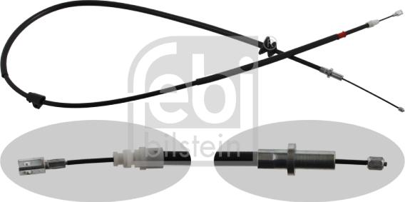 Febi Bilstein 33159 - Cavo comando, Freno stazionamento www.autoricambit.com