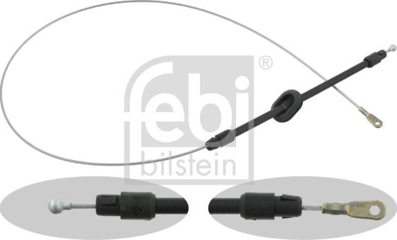 Febi Bilstein 26730 - Cavo comando, Freno stazionamento www.autoricambit.com