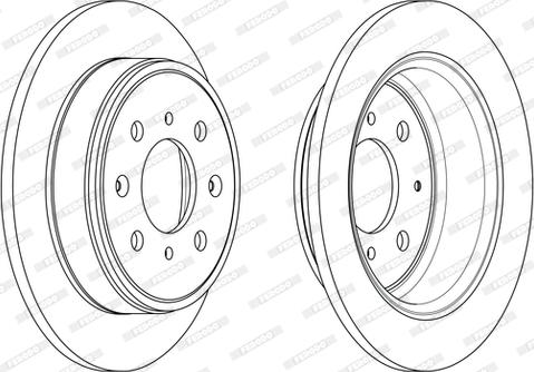 Ferodo DDF950 - Discofreno www.autoricambit.com