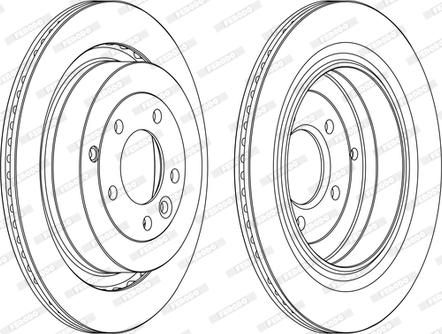 Ferodo DDF1433C-1-D - Discofreno www.autoricambit.com