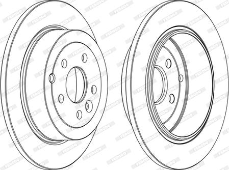 Ferodo DDF1578C-1-D - Discofreno www.autoricambit.com