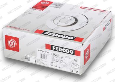 Ferodo DDF1619P-D - Discofreno www.autoricambit.com