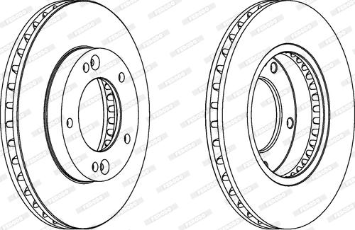 Ferodo DDF1290C - Discofreno www.autoricambit.com