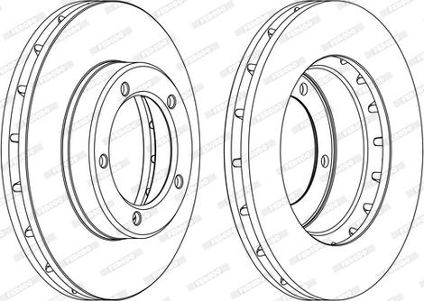 Ferodo DDF1211C-D - Discofreno www.autoricambit.com