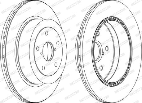 Ferodo DDF1751C-1-D - Discofreno www.autoricambit.com