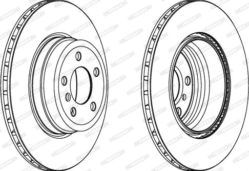 Ferodo DDF1716C-1 - Discofreno www.autoricambit.com