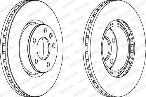 Ferodo DDF330 - Discofreno www.autoricambit.com