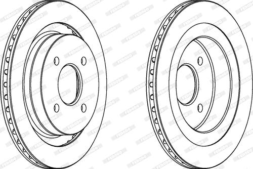 Ferodo DDF338 - Discofreno www.autoricambit.com