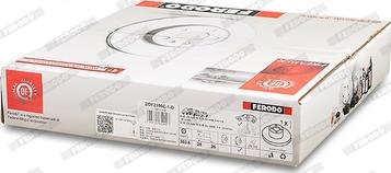 Ferodo DDF2156C-1-D - Discofreno www.autoricambit.com