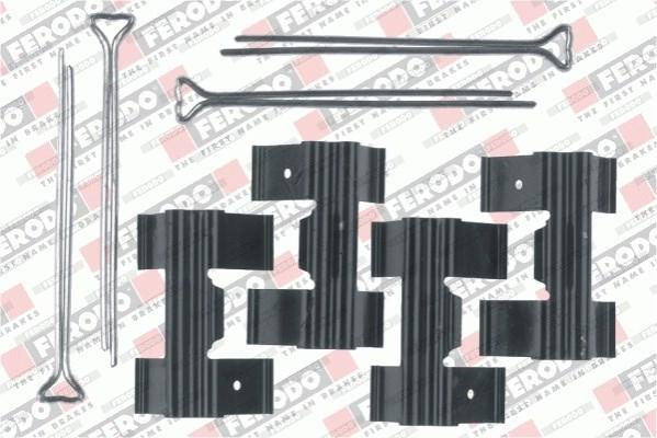 Ferodo FBA420 - Kit accessori, Pastiglia freno www.autoricambit.com