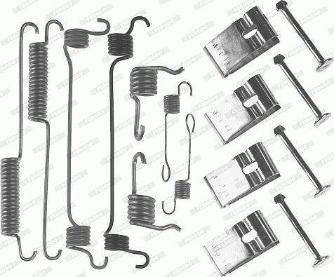 Ferodo FBA55 - Accessori, freno a tamburo www.autoricambit.com