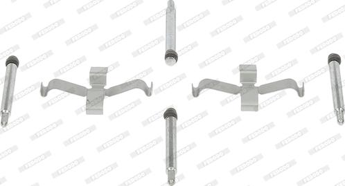 Ferodo FBA601 - Kit accessori, Pastiglia freno www.autoricambit.com