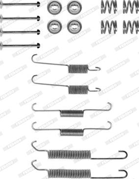 Ferodo FBA21 - Accessori, freno a tamburo www.autoricambit.com