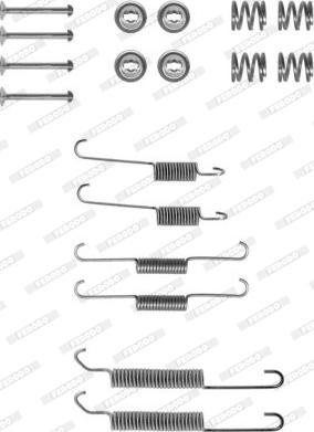 Ferodo FBA22 - Accessori, freno a tamburo www.autoricambit.com