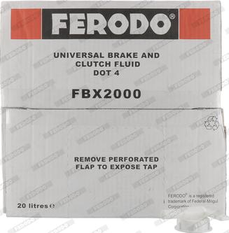 Ferodo FBX2000 - Liquido freni www.autoricambit.com