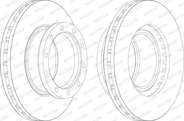 Ferodo FCR167A - Discofreno www.autoricambit.com